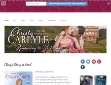 Tablet Screenshot of christycarlyle.com